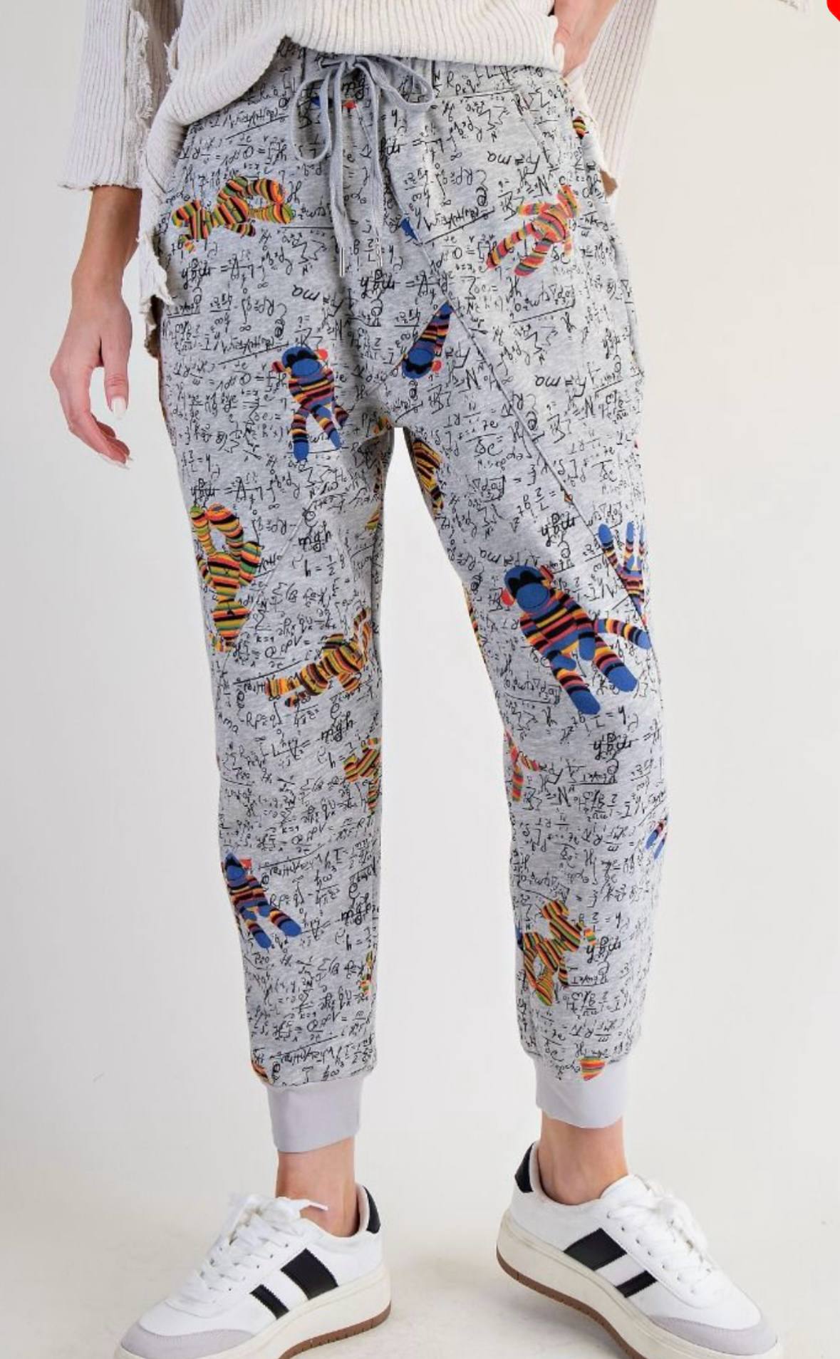 Sock Monkey Equation Joggers