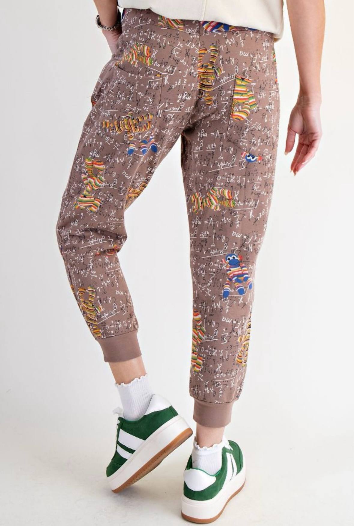 Sock Monkey Equation Joggers