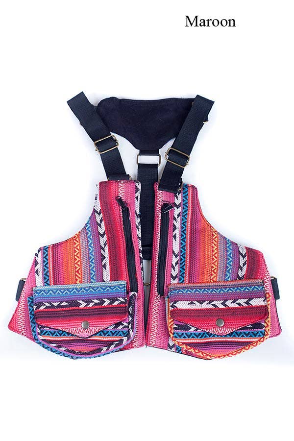 Jacquard Festival Vest