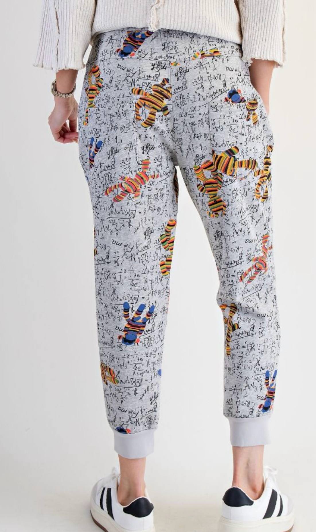 Sock Monkey Equation Joggers