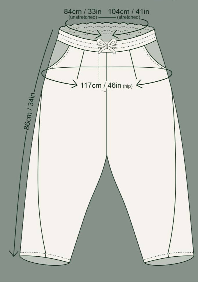 Charmed Life Linen Cropped Artist Pant