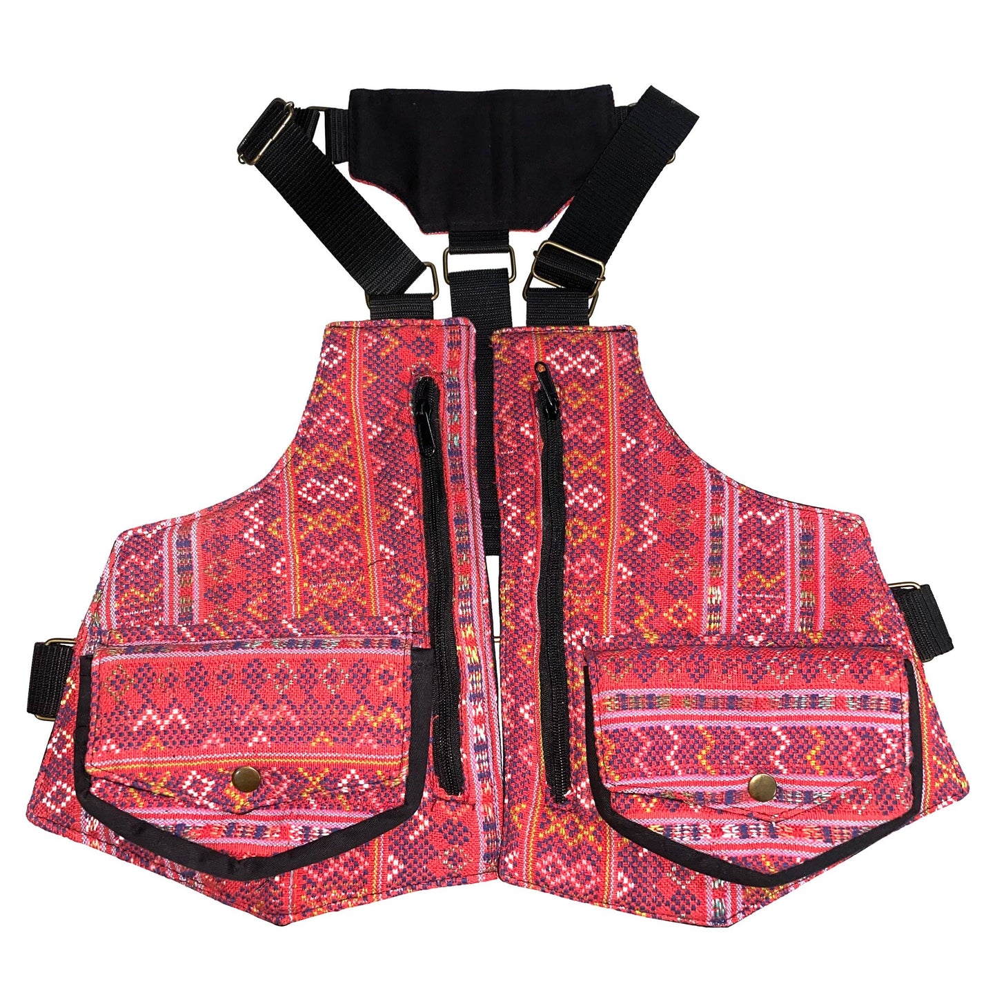 Jacquard Festival Vest