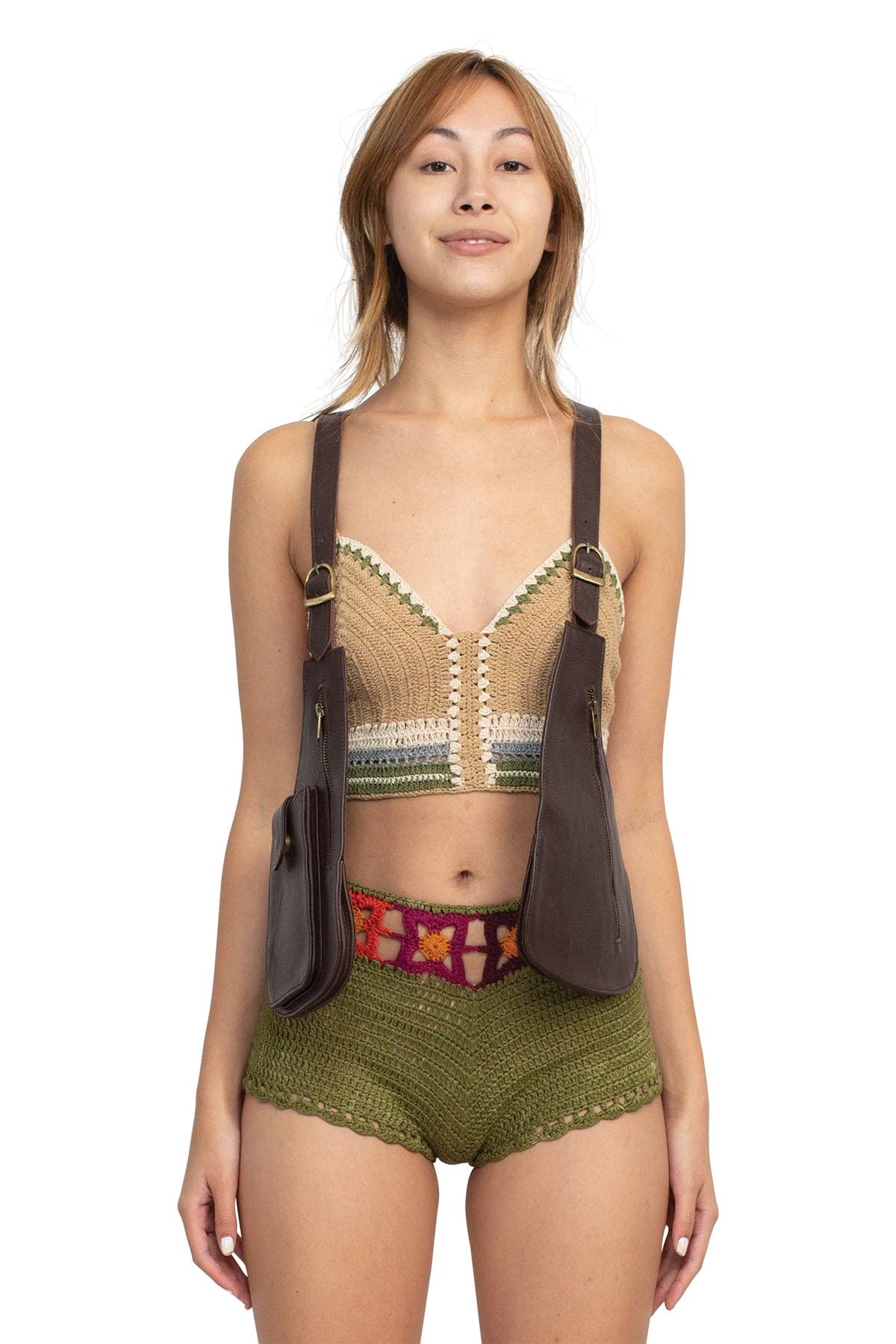Leather Festival Vest