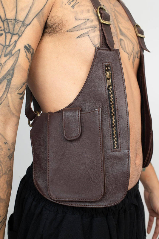 Leather Festival Vest