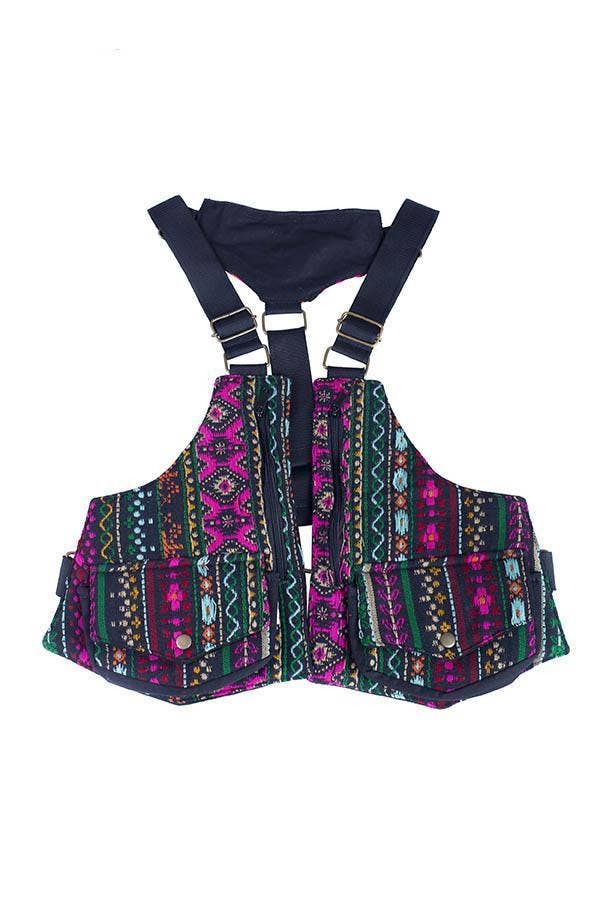 Jacquard Festival Vest
