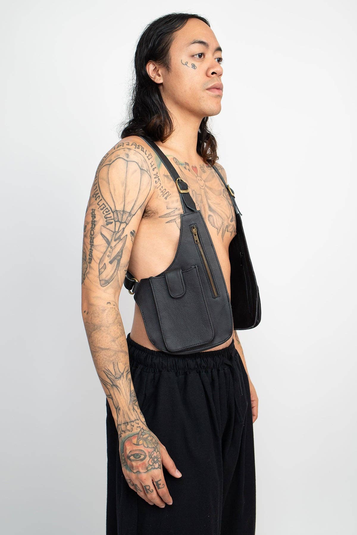 Leather Festival Vest